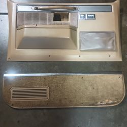 Interior Door Panels And Kicker Panels For A 1984 Chevy C10 Pickup
