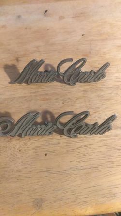 Monte Carlo Emblems Original