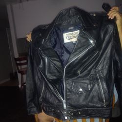 Genuine Leather Biker Jacket