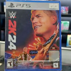 WWE 2k24 PS5 