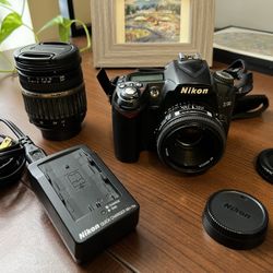 D90 Digital Camera and Lenses