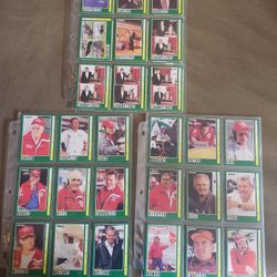 Base Ball And Nascar Cards