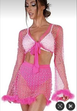 Pink Rave/Festival Outfit