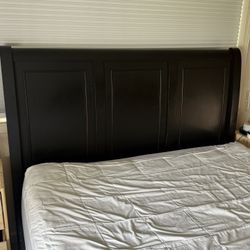 Black Queen Bed Frame 