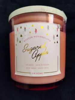 DW Home Sugared Apple Scented Candle