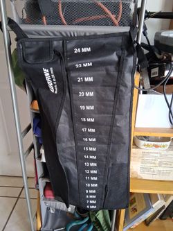 Borne Metric Wrench Roll Tool Bag