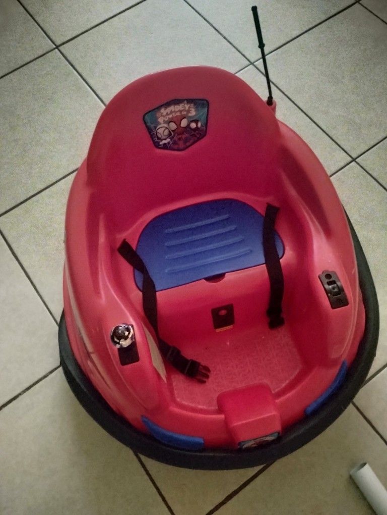 Spidey 6V Bumper Car Ride On