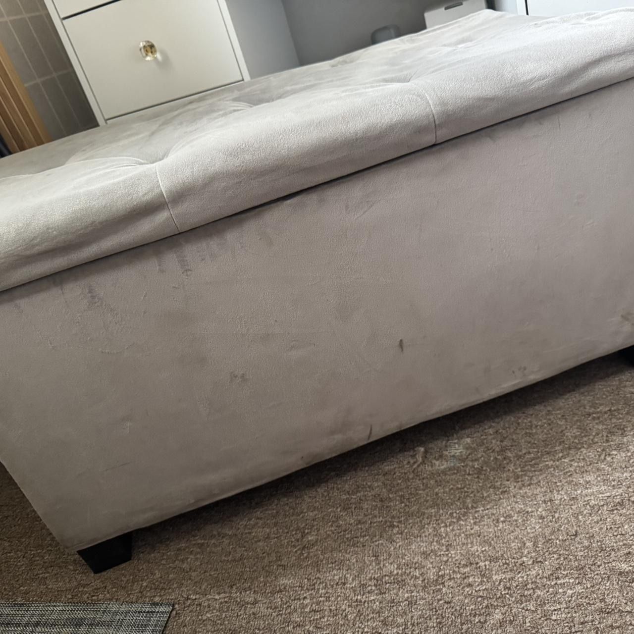 Grey Ottoman