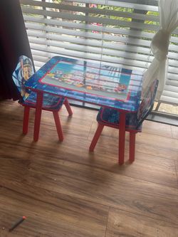 Paw Patrol Kids Table &Chairs