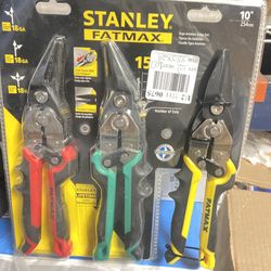 Stanley Fatmax Aviation Snips Set