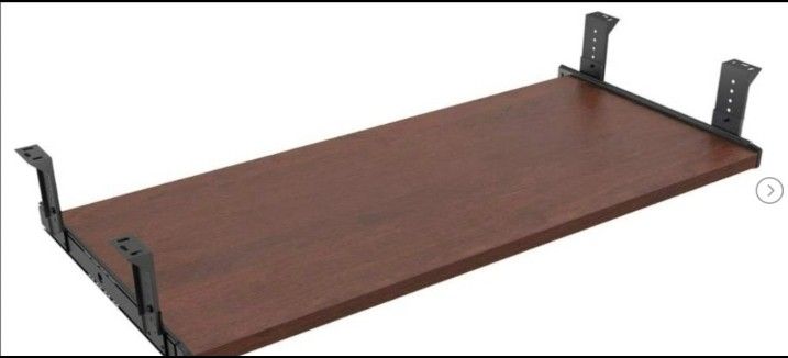 30 inches Keyboard Drawer Tray Wood Holder Under Desk Adjustable Height Platform
