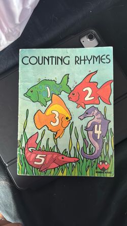 Counting Rhymes Wonder Books Children's Book