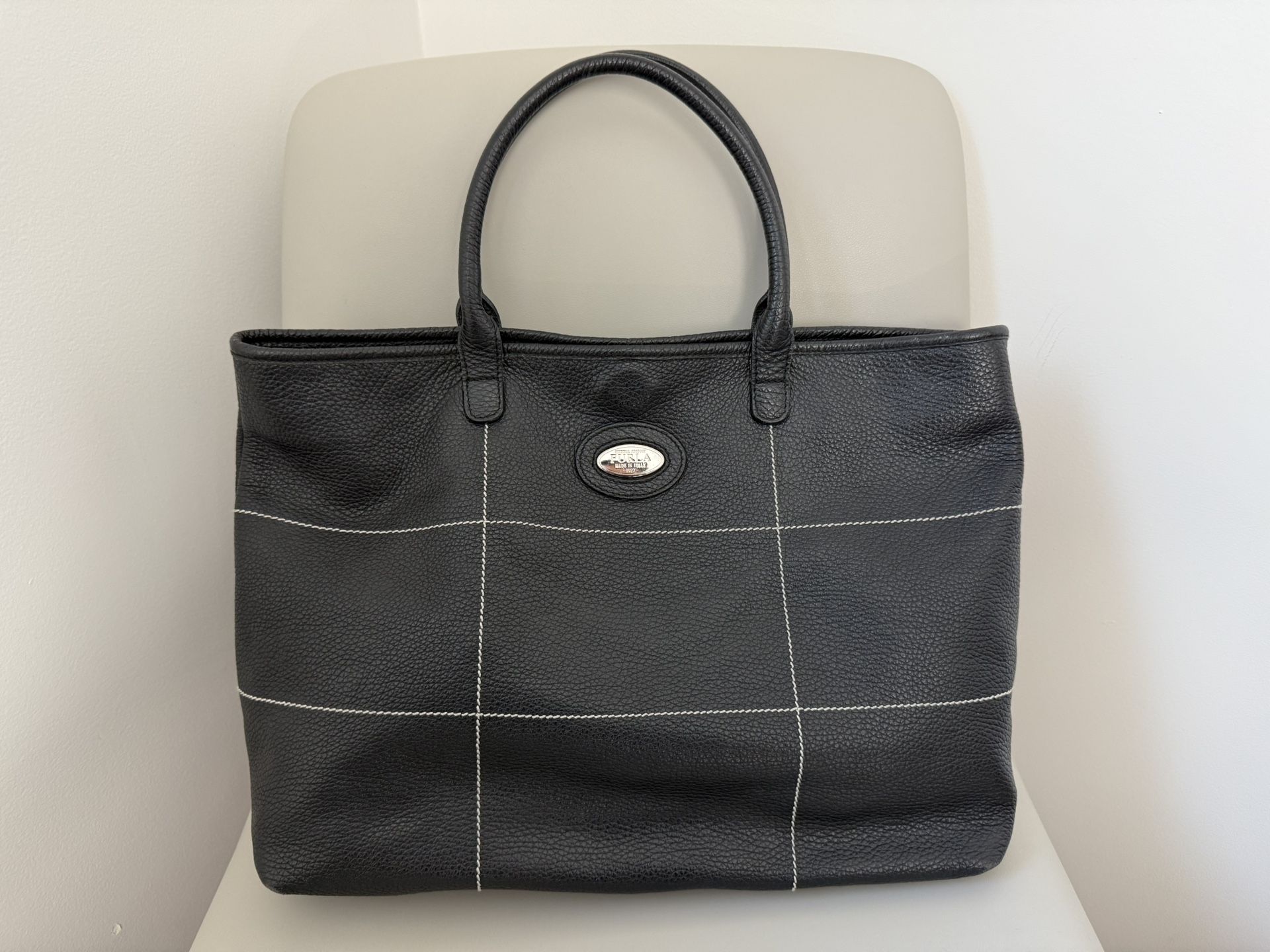 Furla Leather Tote Bag