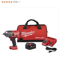 M18 Fuel 1/2 Impact Wrench With Battery An Bag 