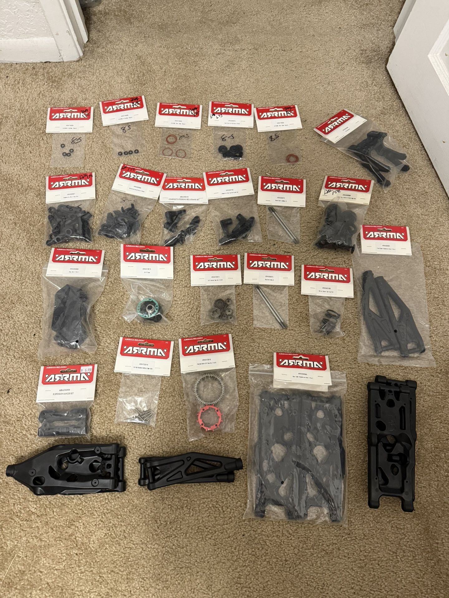 Arrma 1/5 Outcast And Kraton Part Lot