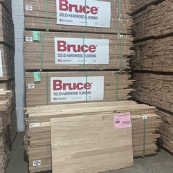 Select & Better Red Oak Unfinished Hardwood Flooring!! 3-1/4” Wide — $2.99 s/f
