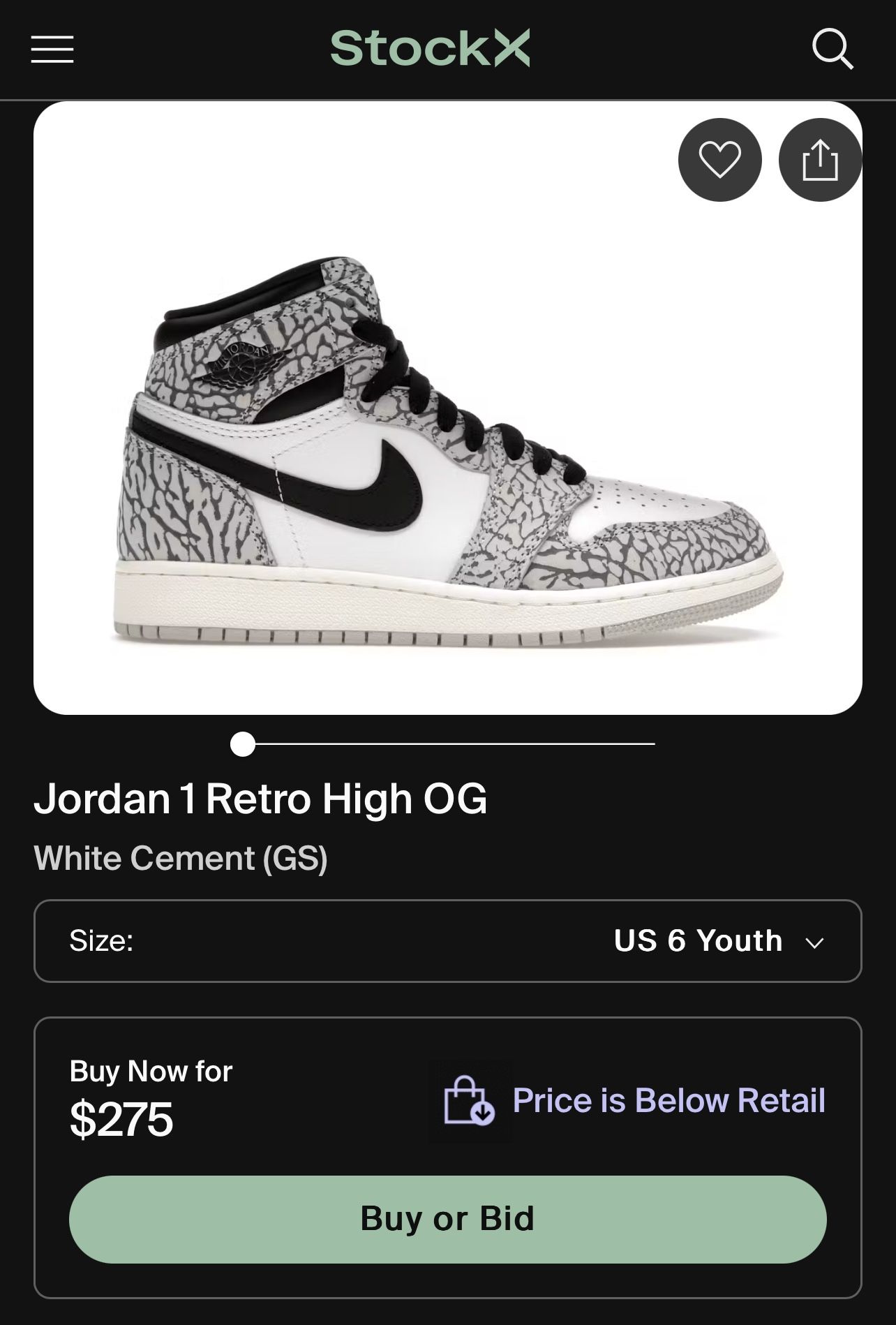 Jordan 1 Retro High OG