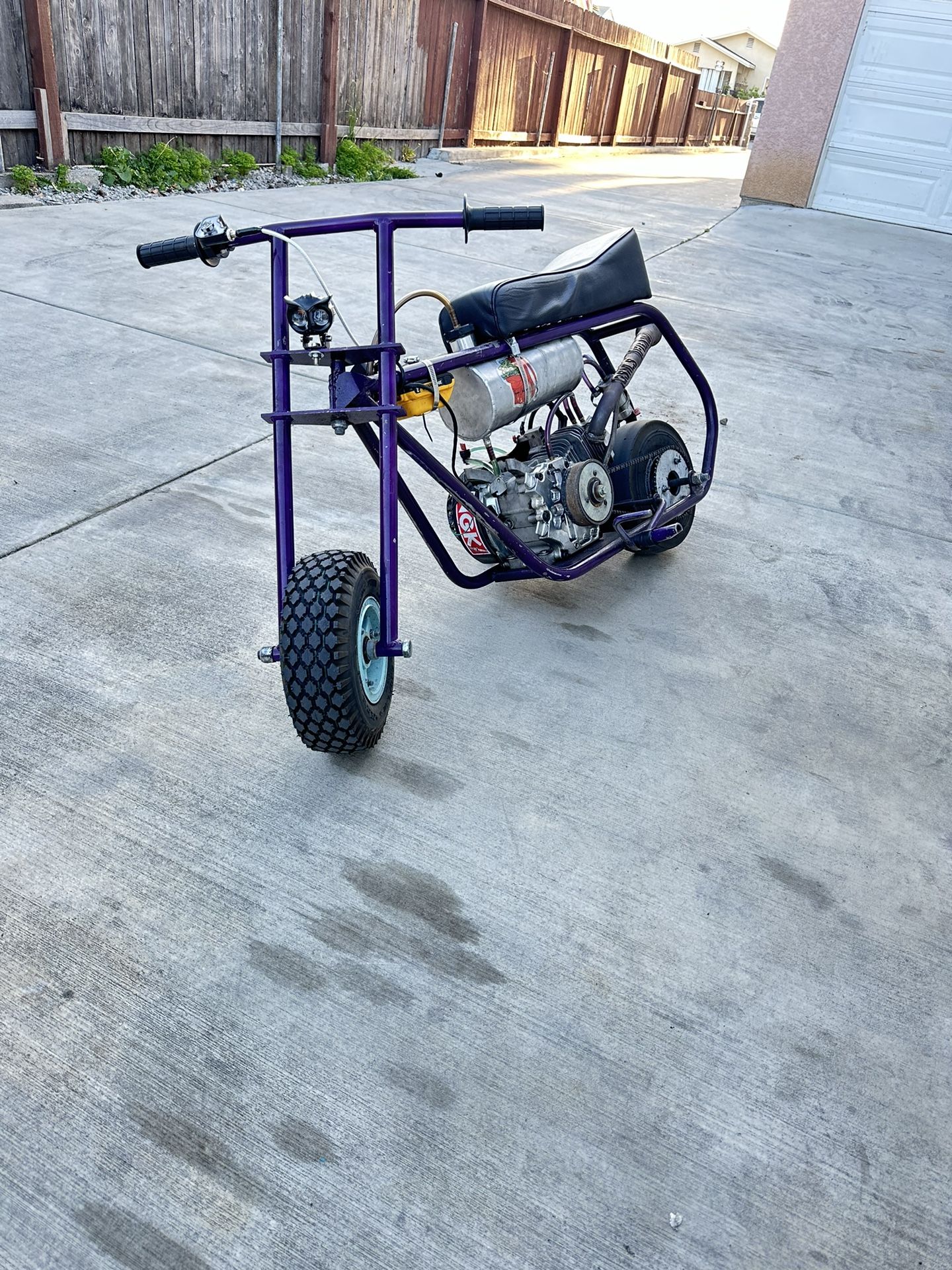 BAM mini bike frame and bars for sell or trade for gts frame and bars