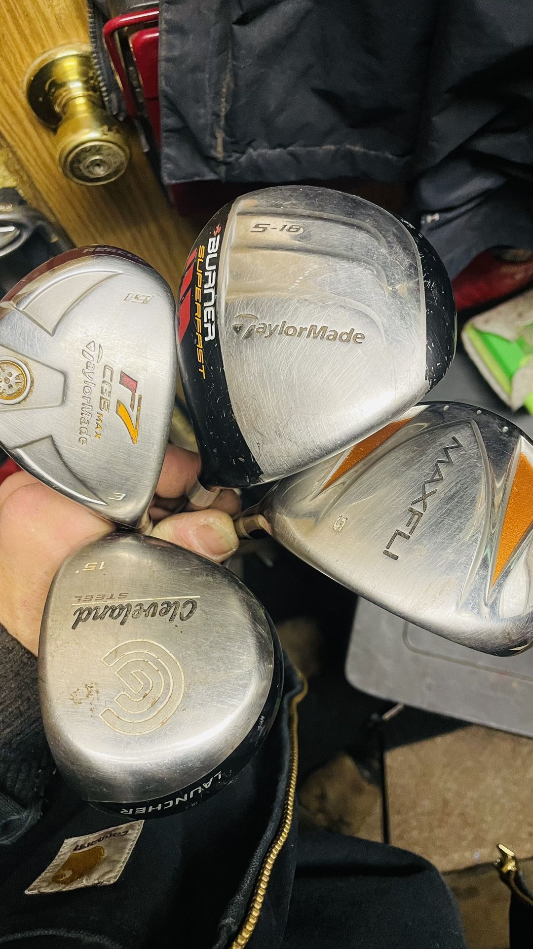 Older 3 Woods $10 Each Or All 4 For $30