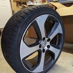 2015 GTI stock wheels + tires (Set Of 2)
