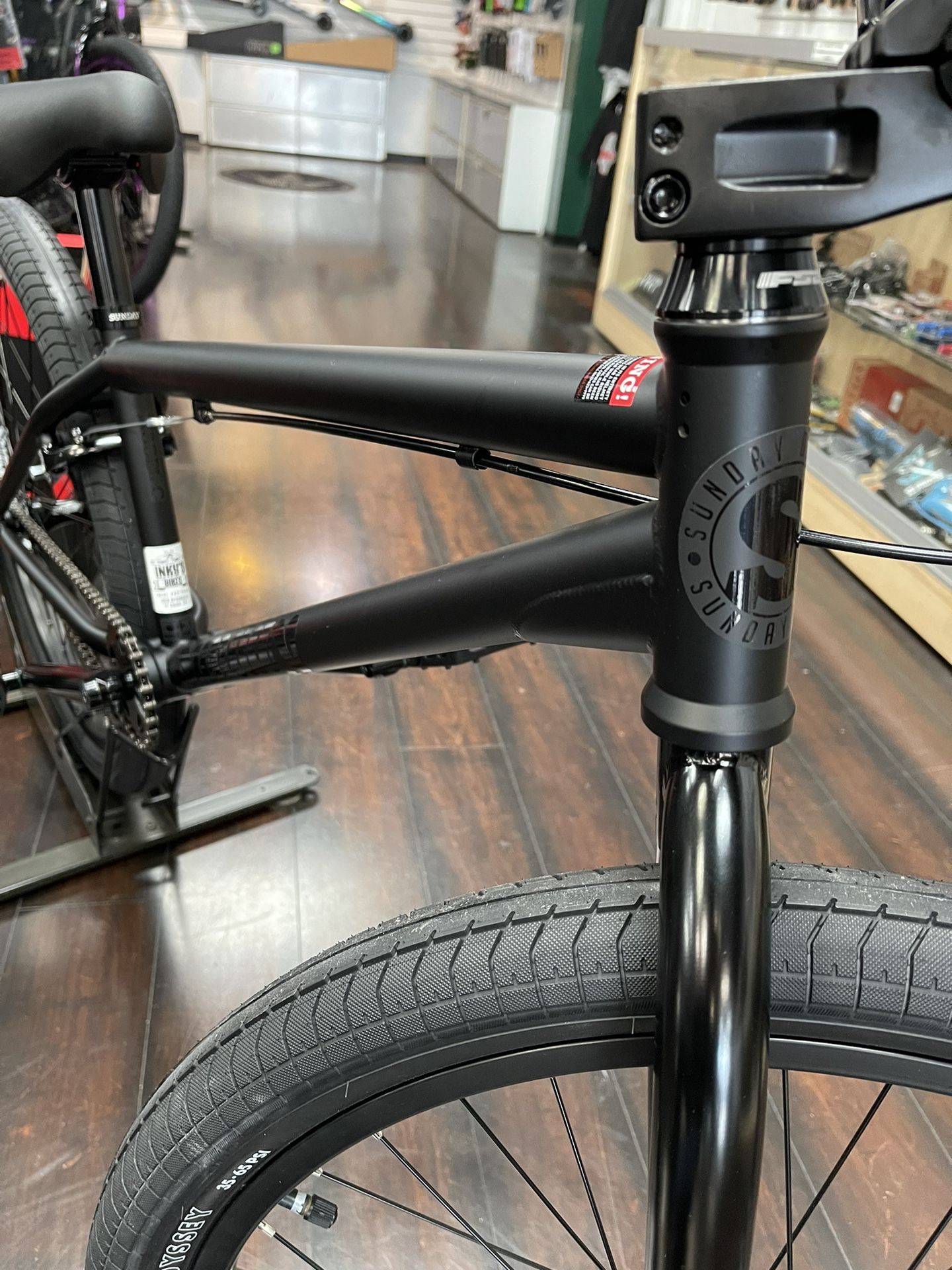Sunday Model C 24” All Black BMX Bike
