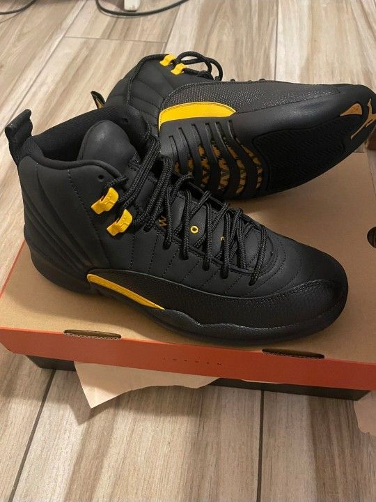 Jordan 12s Black Taxi