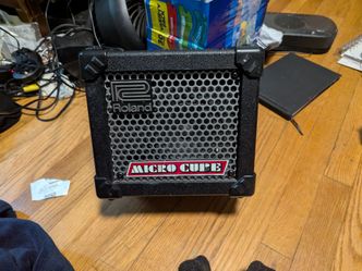 Roland Micro Cube battery-powered guitar amplifier