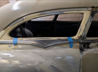 1954 Pontiac shark trim