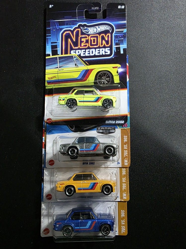 Hot Wheels Bmw 2002 Set Of 4 2025