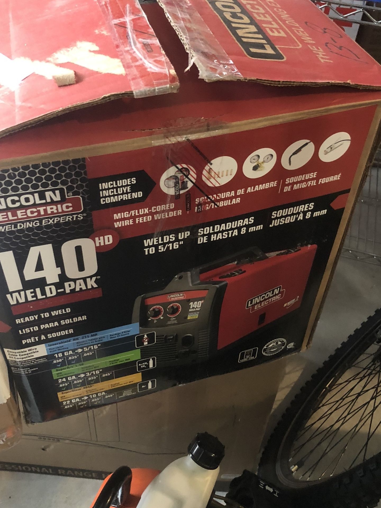Lincoln Welder 140hd