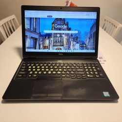 Dell Latitude 5500 15.6in Laptop  Intel i5 8th Gen.  8GB RAM  120GB SSD  Windows 11 Pro. Microsoft office installed.  Nothing wrong. ** NO TRADES **