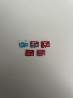 128GB Micro SD Cards 