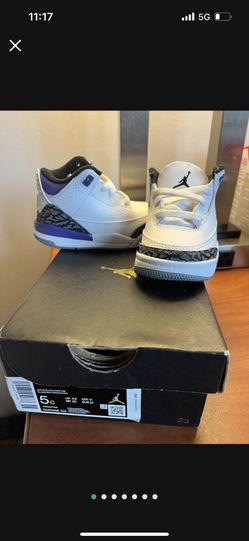 Jordan 3 Retro TD. Size 5C