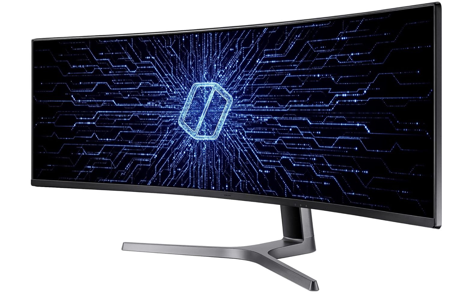 SAMSUNG 49” Odyssey CRG Series Dual QHD (5120x1440) Curved Gaming Monitor