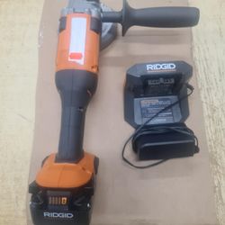 Ridgid brushless 18v 4-1/2in. Angle Grinder


