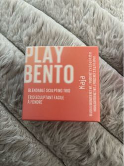 NEW KAJA PLAY BENTO CREAM BRONZER POWDER BLUSH & HIGHLIGHTER TRIO $12!!!