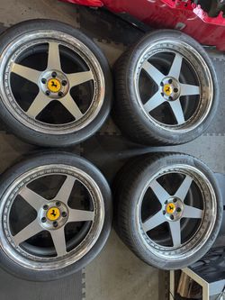 20” Ferrari forged 360 F430 wheels rims tires