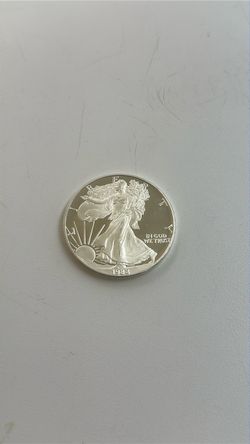 1oz Fine Silver  One Dollar USA Coin 1988