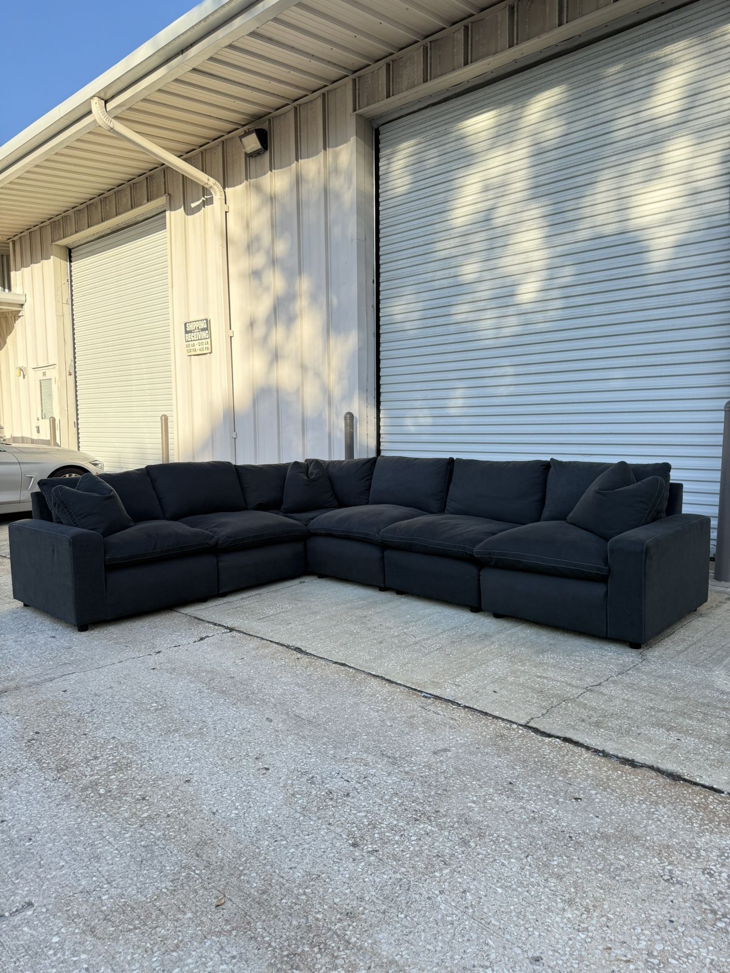 Dark Gray Modular Couch