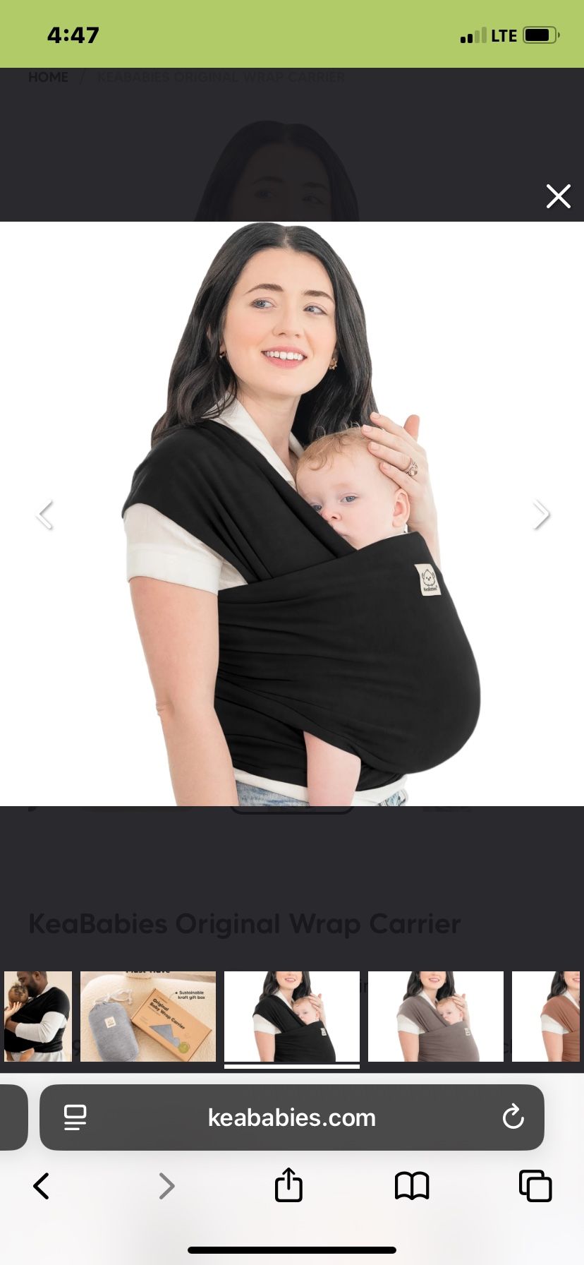Infant Baby Carrier