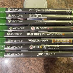 Xbox One 8 Games 