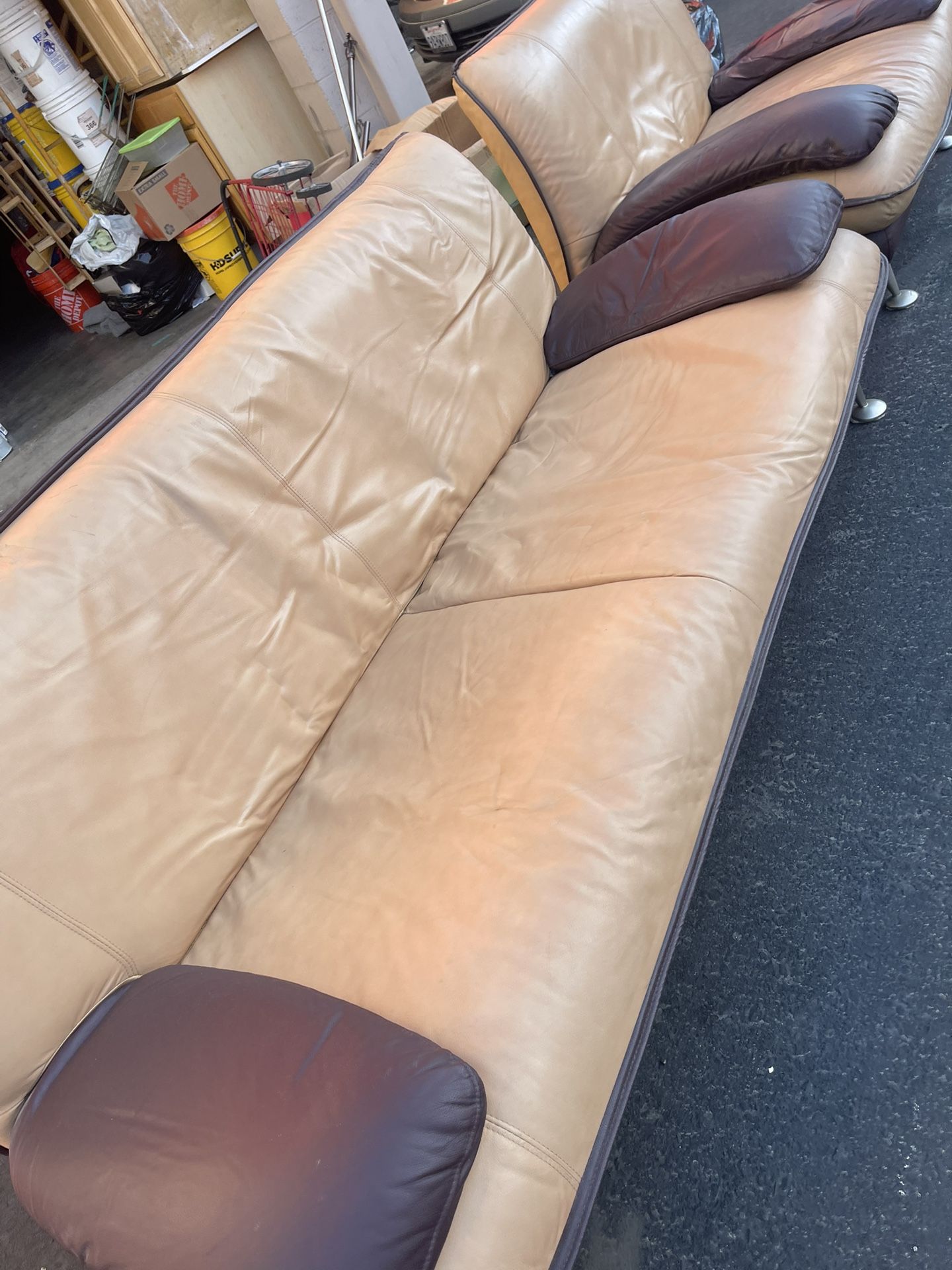 Real Leather Couch