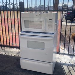 Set Microwave  And Stove 