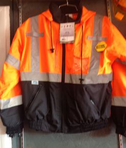 Class 3 High Visibility Safety Jacket with Removable Fleece