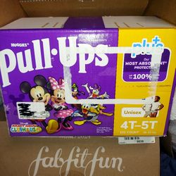 NIB Huggies Pullâ—Źups Size 4T-5T