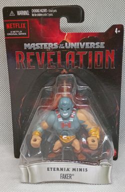 Netflix Masters of the Universe Revelation Eternia Minis FAKER 
