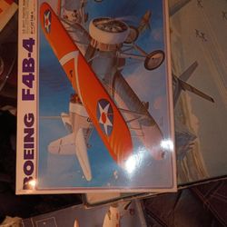  Boeing F4B-4 U.S. Navy biplane fighter. 