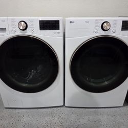 LG Smart From Load  Washer And Dryer  