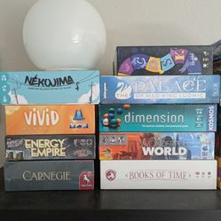 Modern Board Games: Nekojima and Pandemic to Carnegie