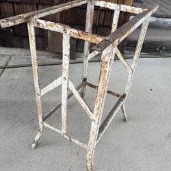 Vintage Iron Stand/base $45